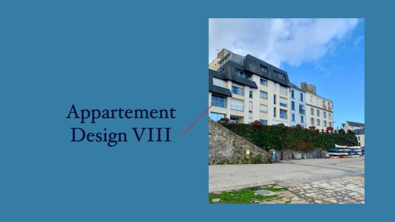Appartement Design VIII - Port Rosmeur - Sublime Vue Mer دوارنونيه المظهر الخارجي الصورة