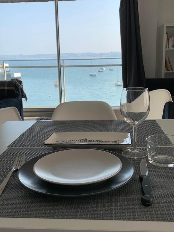 Appartement Design VIII - Port Rosmeur - Sublime Vue Mer دوارنونيه المظهر الخارجي الصورة