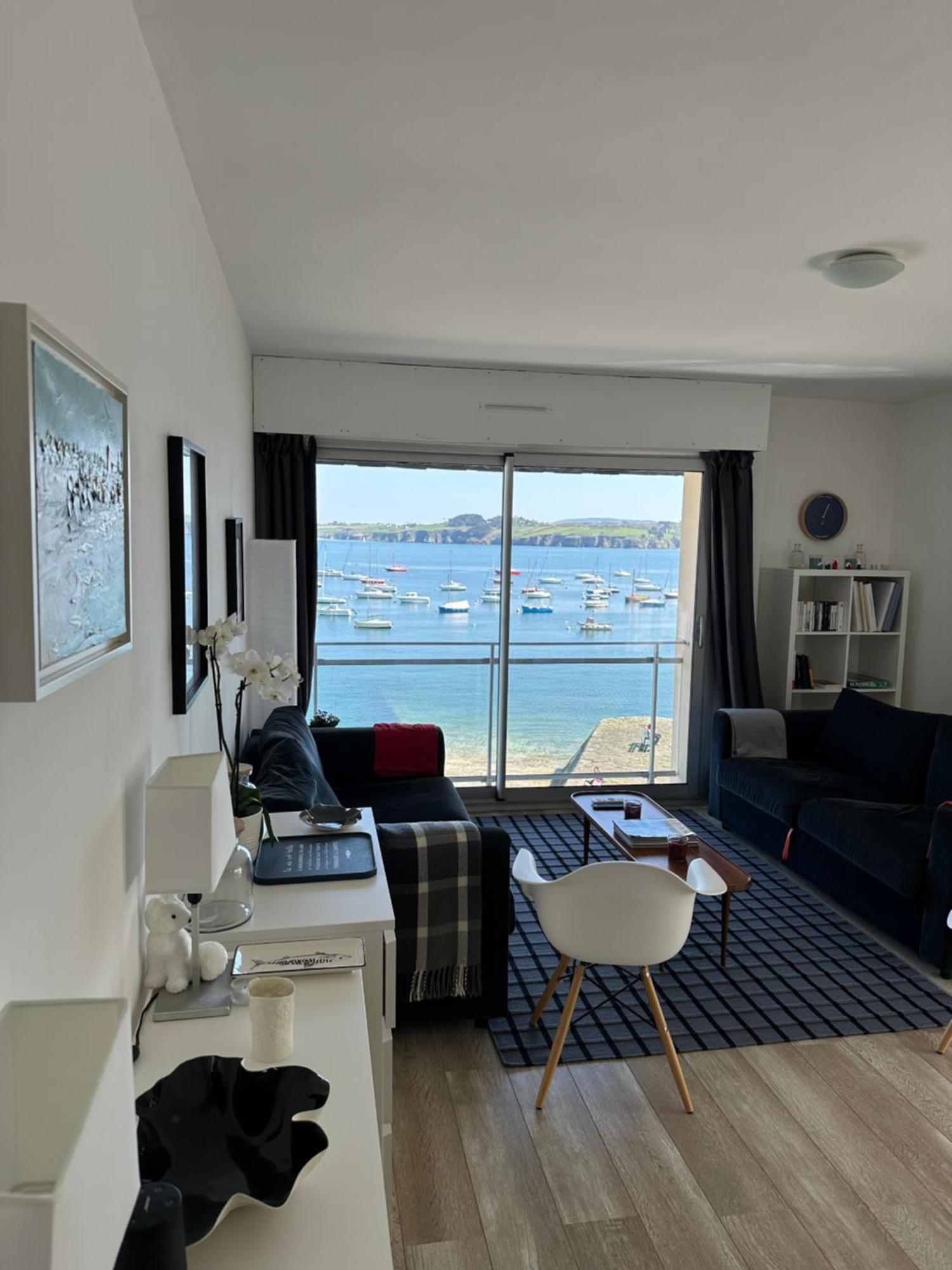 Appartement Design VIII - Port Rosmeur - Sublime Vue Mer دوارنونيه المظهر الخارجي الصورة