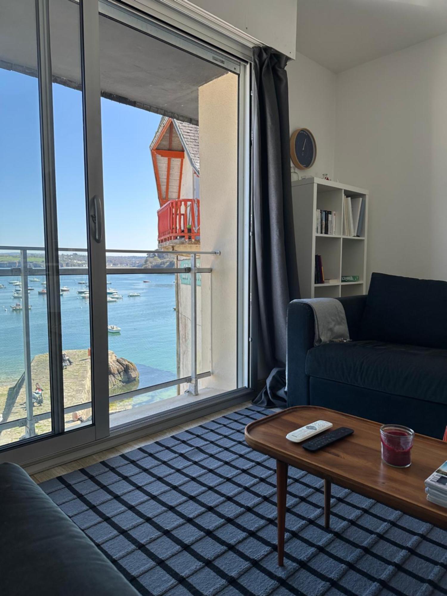 Appartement Design VIII - Port Rosmeur - Sublime Vue Mer دوارنونيه المظهر الخارجي الصورة