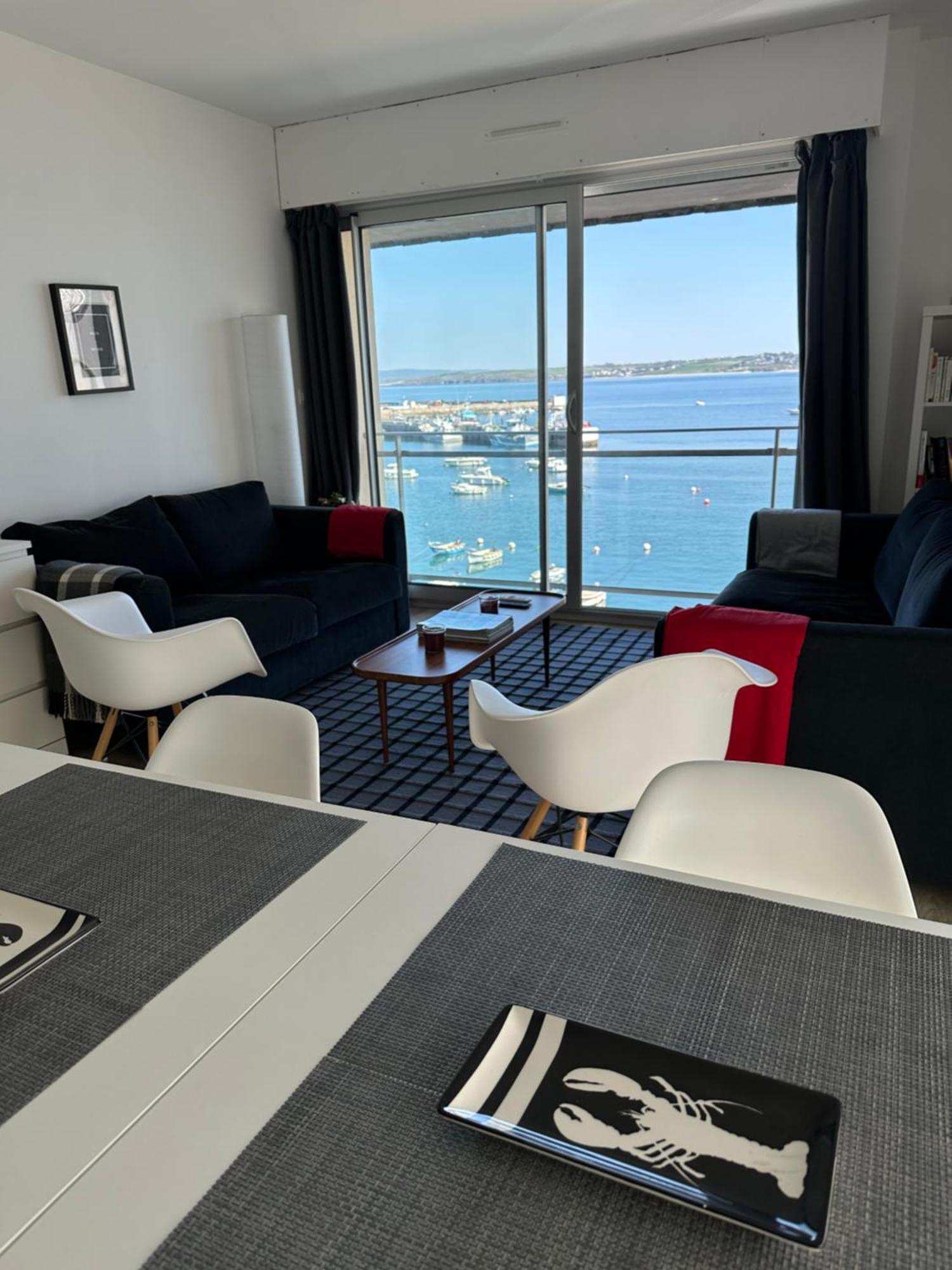 Appartement Design VIII - Port Rosmeur - Sublime Vue Mer دوارنونيه المظهر الخارجي الصورة